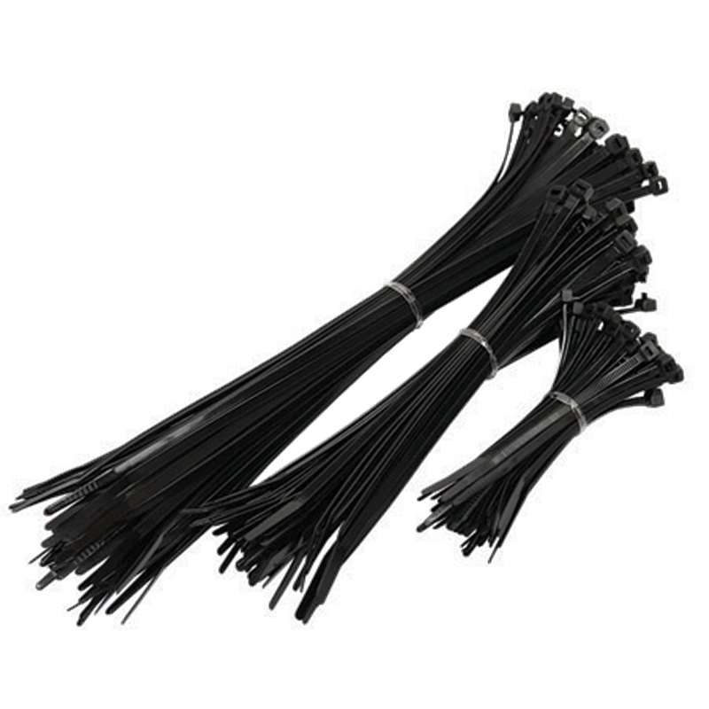 Zip Tie (100mm Length, Black) - 100 Pack