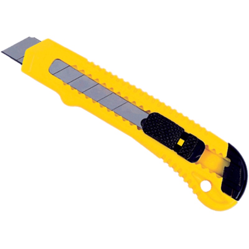FIXSON Fixson Utility Knife 18-MM Box Cutter (3 PACK) Retractable