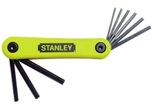 STANLEY HEX KEY 10PC S/ARM SET 1/16