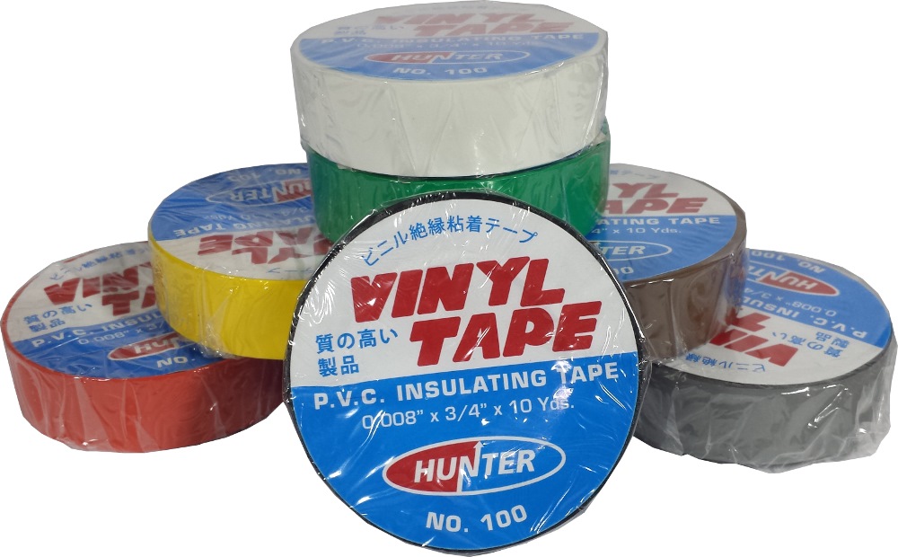 3/4 x 20 yds. White Electrical Tape Case/10