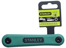 STANLEY HEX KEY 10PC S/ARM SET 1/16