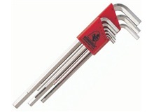 Bondhus Winkelschlüssel-Set Sechskant HLX7M, 7-teilig Metrisch (1,5–6 Mm) – Lange Ausführung, Made In USA