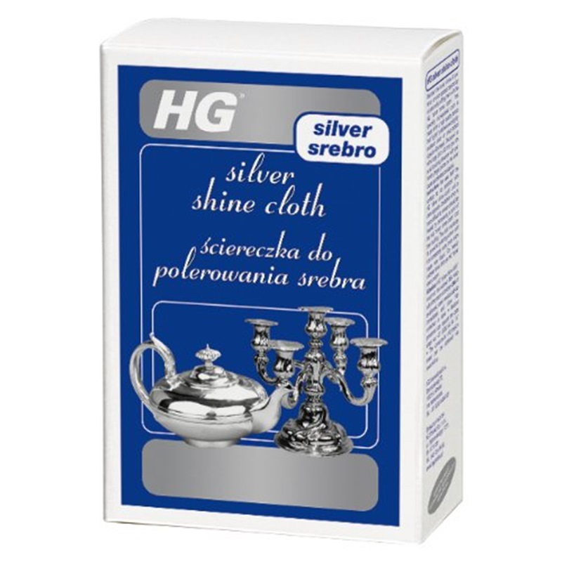 HG silver polish cloth  the silver polishing cloth for shiny silverware