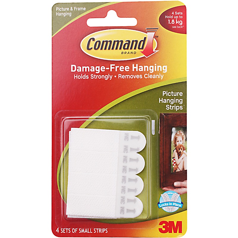 3M COMMAND PICTURE HANGING STRIP 17202ANZ