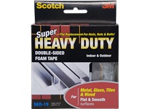 3M SCOTCH HEAVY DUTY DOUBLE SIDED FOAM TAPE SKH-19 (METAL, GLASS, TILE &  WOOD) 19MMX4.0M, Adhesive & Industrial Tapes