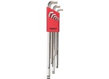 Bondhus Winkelschlüssel-Set Sechskant HLX7M, 7-teilig Metrisch (1,5–6 Mm) – Lange Ausführung, Made In USA