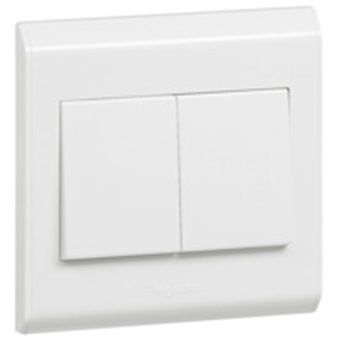 LEGRAND BELANKO WHITE 10A 1 GANG SWITCH (LARGE ROCKER) | Switches