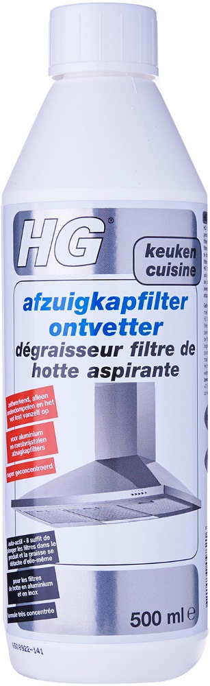 Dégraisseur filtre de hotte aspirante 500 ml - HG