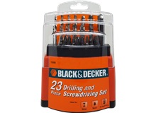 BLACK AND DECKER 5PC MASONRY DRILL BIT SET [4,5,6,8,10MM] A8032G, Drilling  & Fastening Acc