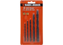 BLACK+DECKER X56035-QZ Masonary Drill Machine Bits- 4mm,5mm,6mm,8mm,10