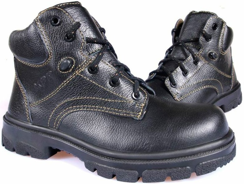 KING POWER SAFETY SHOE MID CUT LACE KPRK803 ( BLACK ) Safety Shoes