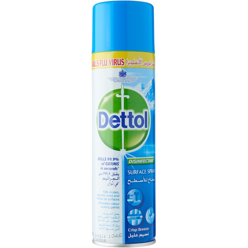 DETTOL DISINFECTANT SPRAY CRISP BREEZE 225ML Air Fresheners