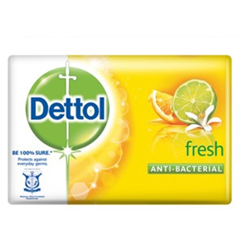 DETTOL BODY BAR SOAP FRESH 105G - HPD105F, Hand Wash & Hand Sanitizers