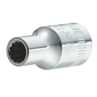 M10 1/4&quot; DR 12PT SOCKET (INCHES)