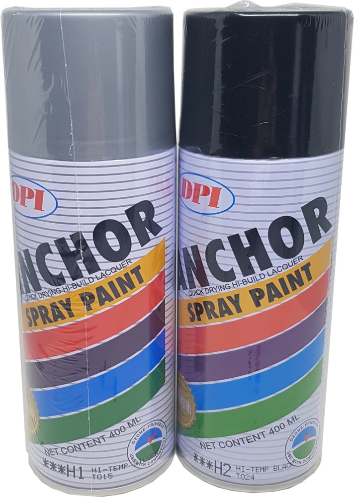 ANCHOR HITEMP (600°C HEAT RESISTANT) SPRAY PAINT Spray Paints Horme Singapore