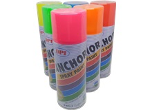 ANCHOR PREMIUM QUALITY SPRAY PAINT FLUORESCENT COLOURS 400ML