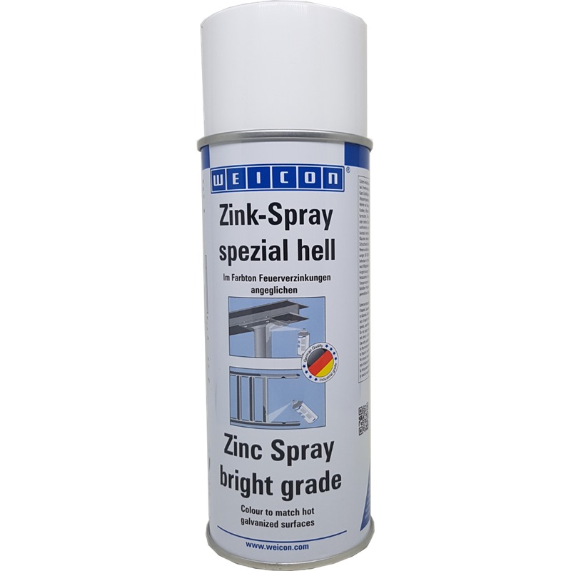 Weicon Zinc Alu Spray, Anti Corrosion, For Repairing Damaged Zinc Coatings,  400ml