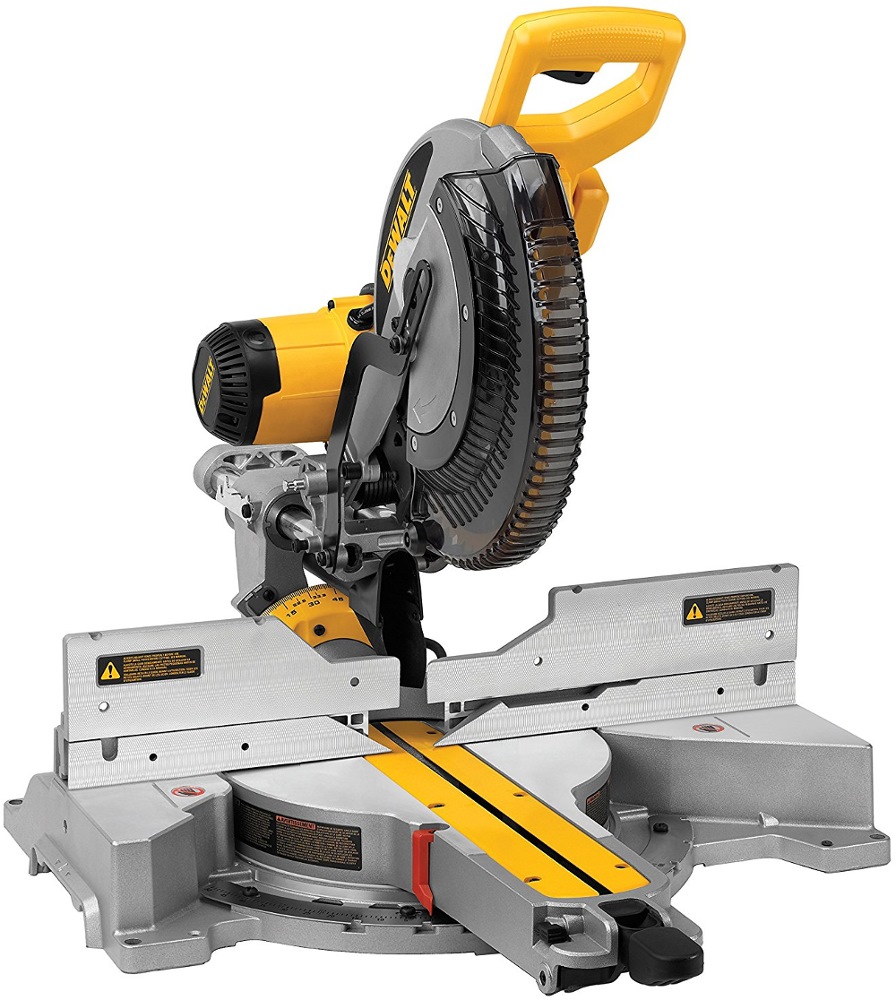 DEWALT DOUBLE BEVEL COMPOUND MITRE SAW 12