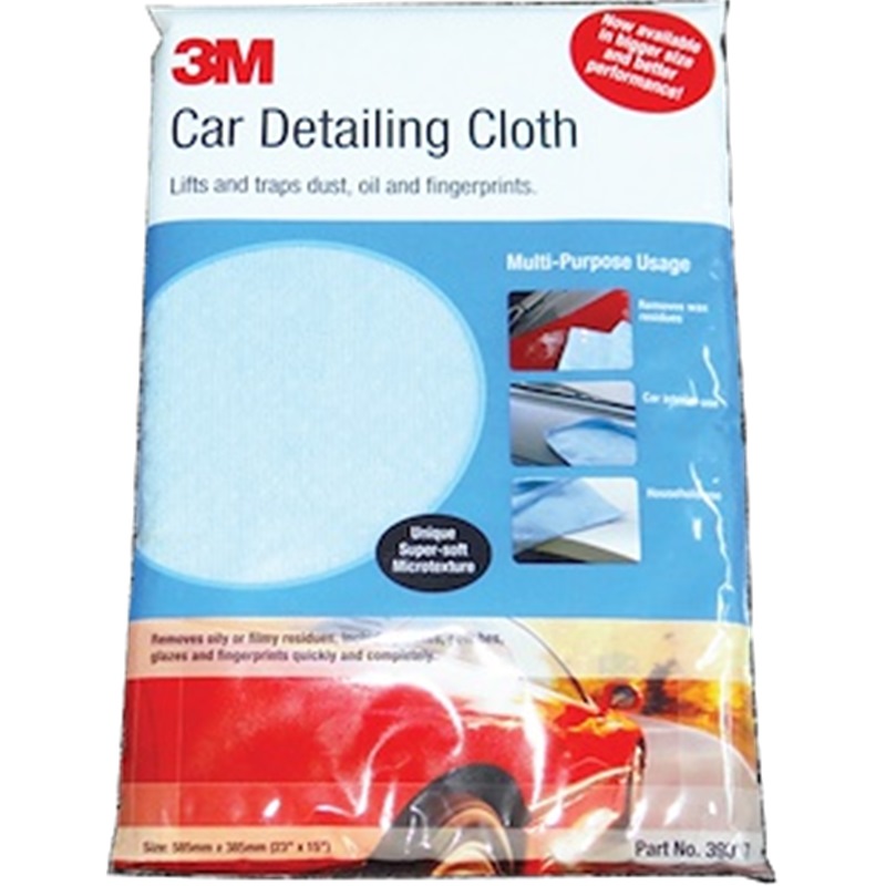 3M CAR DETAILING CLOTH 60CM X 38CM - 39017 | Cleaning Tools | Horme ...