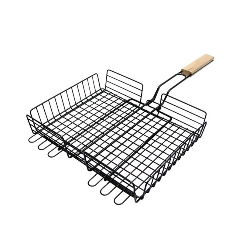 CHARBROIL NON STICK BBQ GRILL BASKET WITH HANDLE CB7056 Kitchen