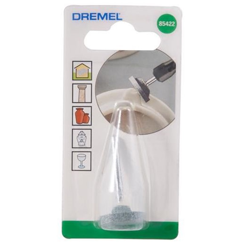 DREMEL SILICON CARBIDE GRINDING STONE 19.8MM 85422 PC Multi