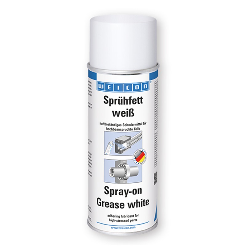 WEICON SPRAY-ON GREASE WHITE 400 ML | Greases, Oils & Lubricants ...