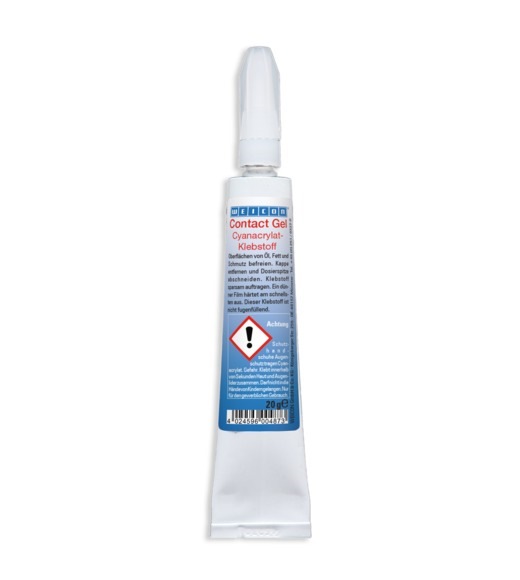 WEICON CONTACT GEL 20G TUBE Adhesives & Glues Horme Singapore