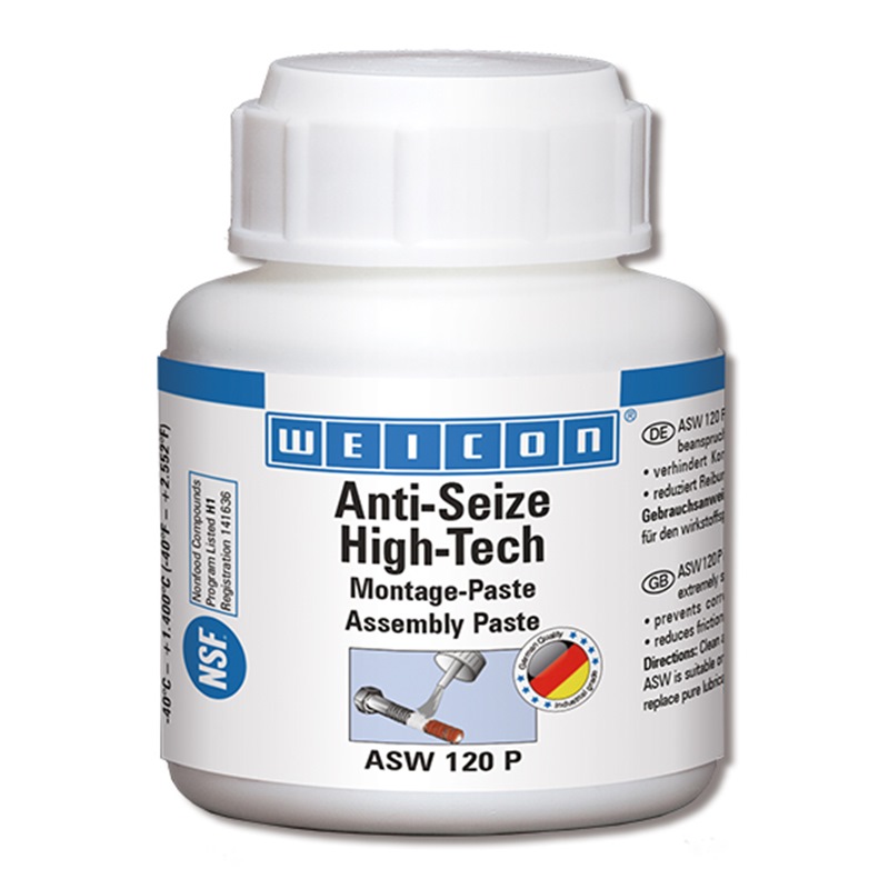 Weicon Anti Seize High Tech Assembly Paste 120 G Greases Oils Lubricants Horme Singapore