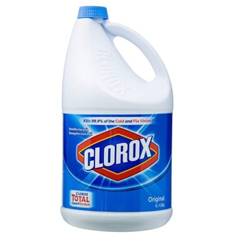 CLOROX ORIGINAL BLEACH 4L - SC-BL203 | Laundry Detergent & Fabric ...