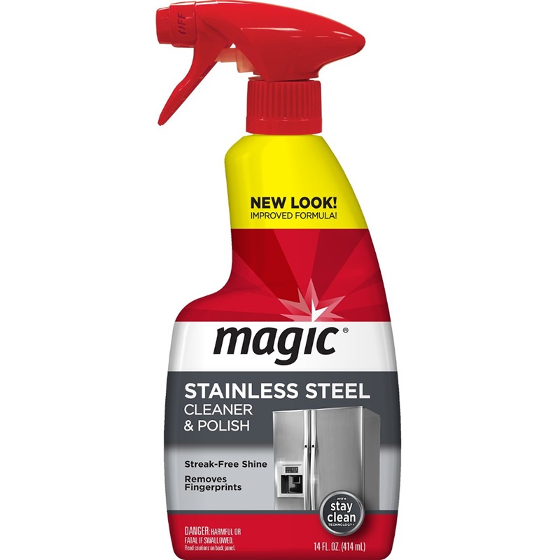 MAGIC STAINLESS STEEL CLEAN TRIGGER (414ML) M3055 Metal Polish