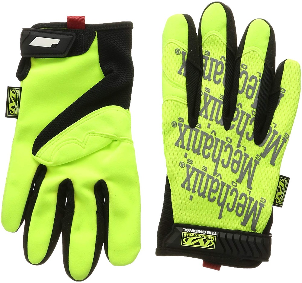 mechanix hi vis gloves