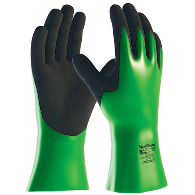 ATG MAXICHEM GAUNTLET 30CM CHEMICAL RESISTANCE GLOVE 56630 [EN374