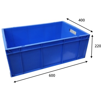 #23-3175-2 らむね LAIWA PLASTIC CONTAINER L400XW300XH240MM-CC 43220 | Storage Boxes