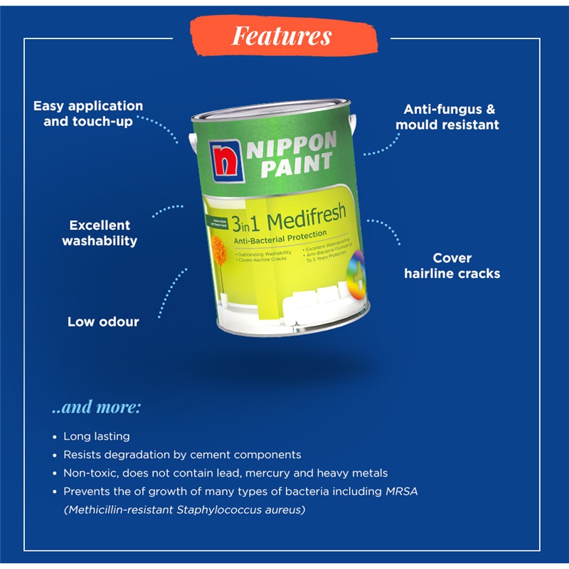 Nippon Paint 3-in-1 Medifresh