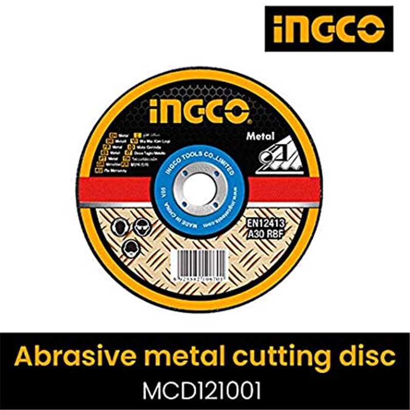 INGCO ABRASIVE CUTTING DISC 105X1.2MM MCD121001 Abrasives Horme Singapore