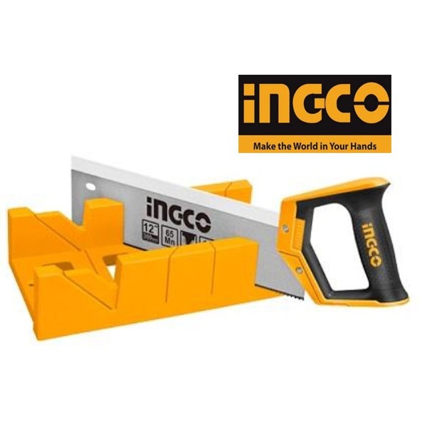 INGCO MITRE BOX WITH BACK SAW SET HMBS3008 Cutting & Sawing Tools Horme Singapore