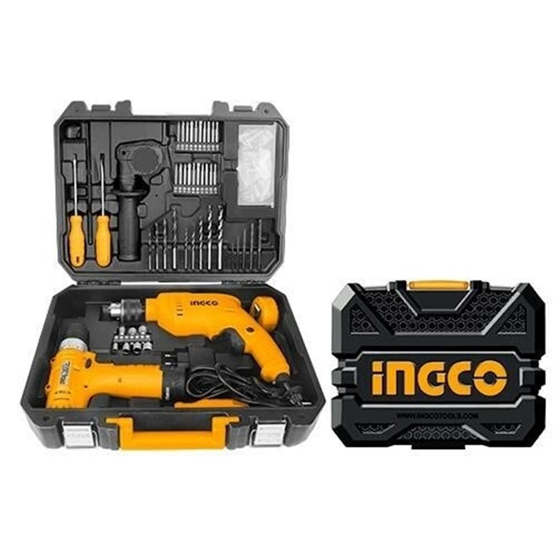 INGCO IMPACT DRILL 12V LI ION DRILL COMBO KIT WITH TOOLS