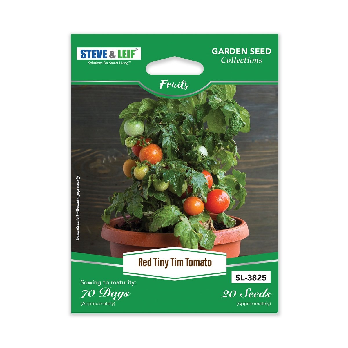 SL RED TINY TIM TOMATO SEEDS SL3825 Plants Seeds, Soil & Fertilizers