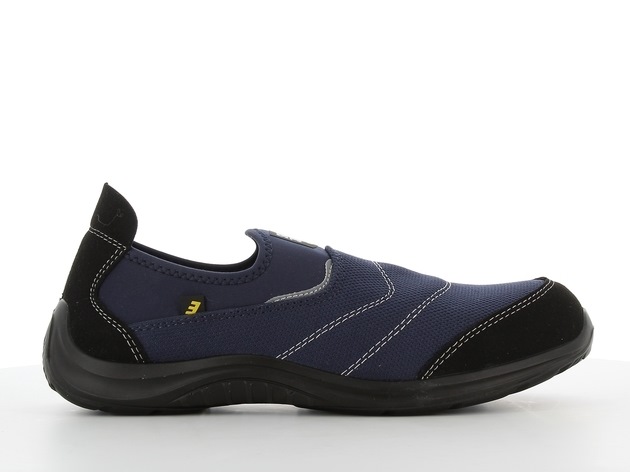 SAFETY JOGGER BREATHABLE COMFORT SAFETY SHOE YUKON, NAVY [S1P SRC ESD ...