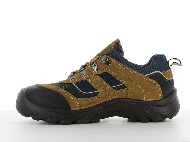 SAFETY JOGGER X2020P Men Hiking Style Safety Toe Lightweight EH PR Water  Resistant Shoe, M 7.5, Brown/Navy