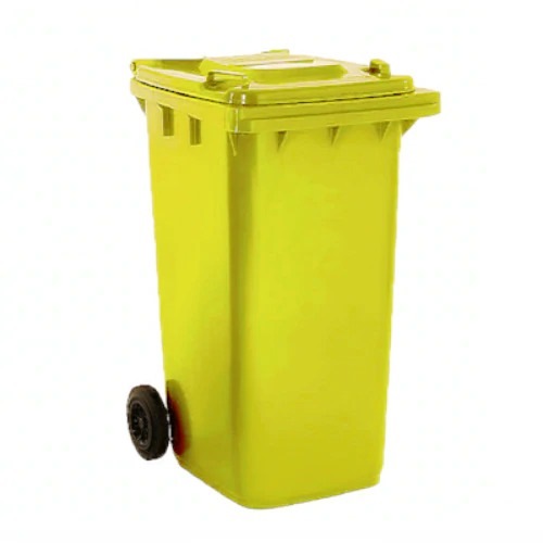 2 WHEELS POLYETHYLENE BIN 120L-L545XW475XH930MM MGB120L, Trash & Recycling  Bins