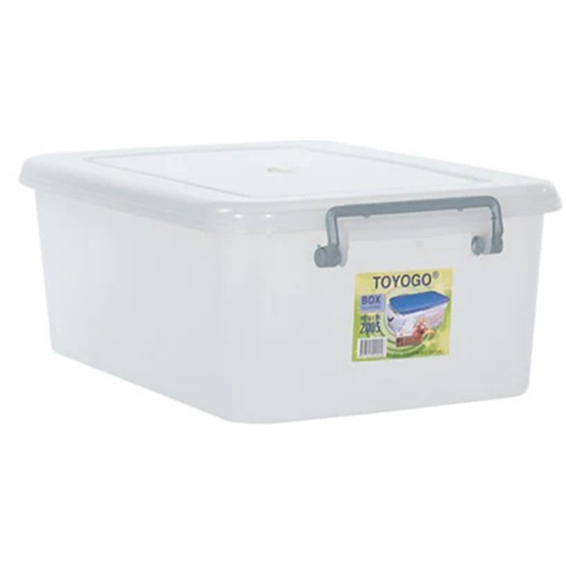 TOYOGO STORAGE BOX 9703 (13L) L43 X W26 X H19CM, Storage Boxes & Plastic  Containers