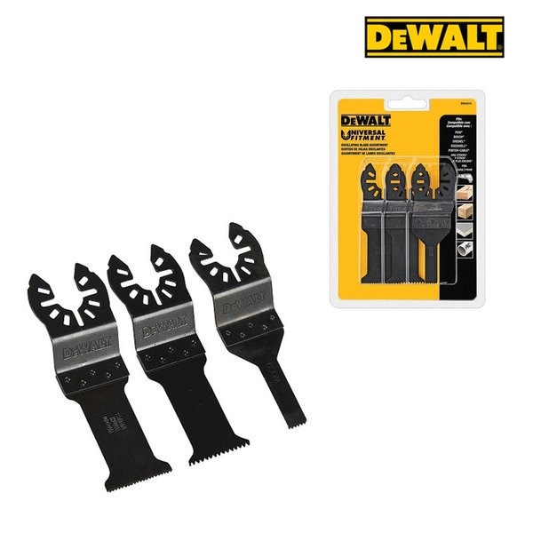 DEWALT OSCILLATING TOOL BLADE 3PC SET DWA4215KR Multitool Accessories Horme Singapore