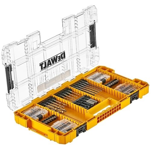 DEWALT TSTAK® TOUGH CASE 115 PCS DRILL DRIVER + BIT ACCESSORIES DWACS115 Drilling & Fastening