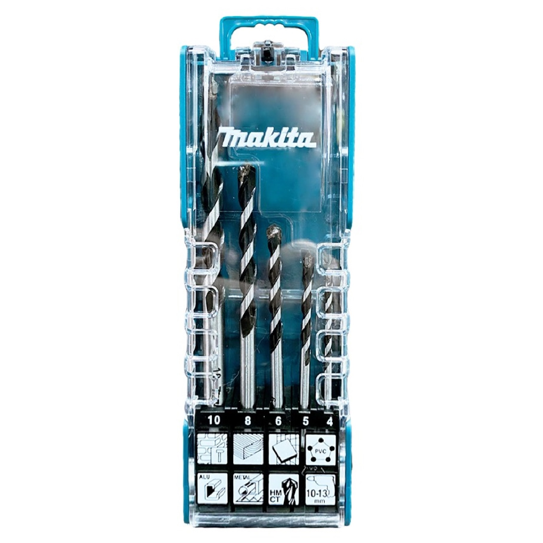 MAKITA DRILL BIT SET MULTI MATERIAL 5PCS/SET E14255 Drilling & Fastening Accessories Horme