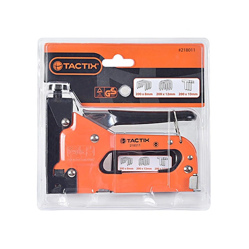 TACTIX HEAVY DUTY STAPLE GUN TX218011 Clamps, Riveters & Staples