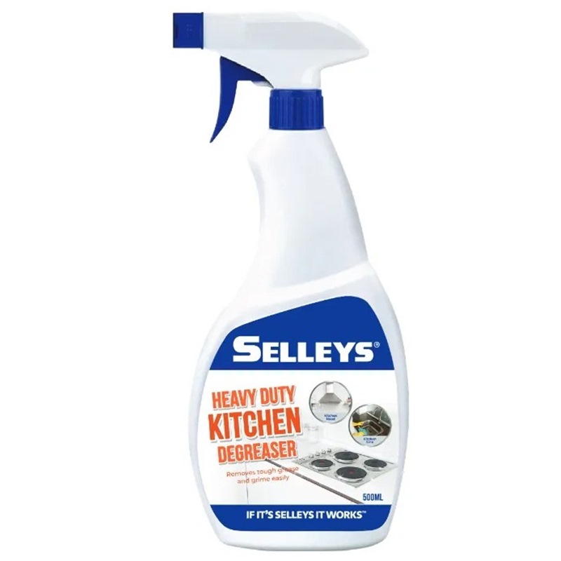 SELLEYS HEAVY DUTY KITCHEN DEGREASER 500ML | Adhesive & Grease Remover ...