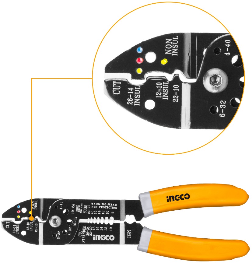 Wire stripper store target