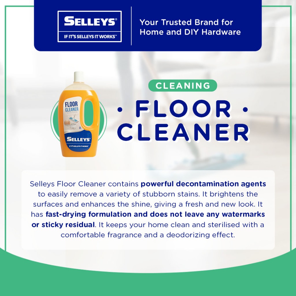 SELLEYS FLOOR CLEANER 2L Tiles & Floor Cleaners Horme Singapore