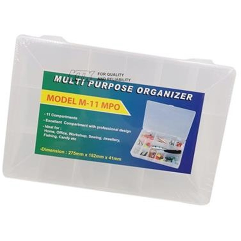 KTK M11 COMPARTMENTS BOX 275 182 41MM Storage Boxes Plastic